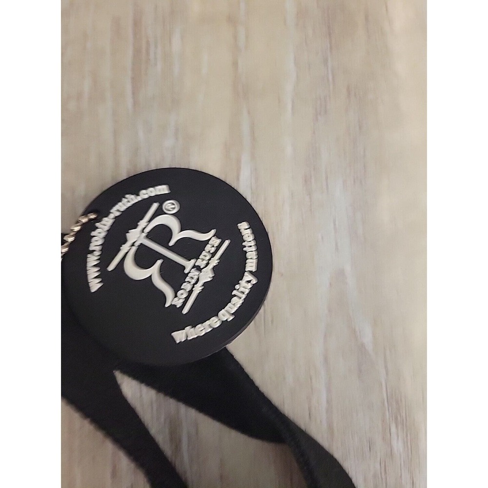 Robin Ruth Sevilla Tote Bag Zipper Closure Black Red Med - Picture 13 of 14